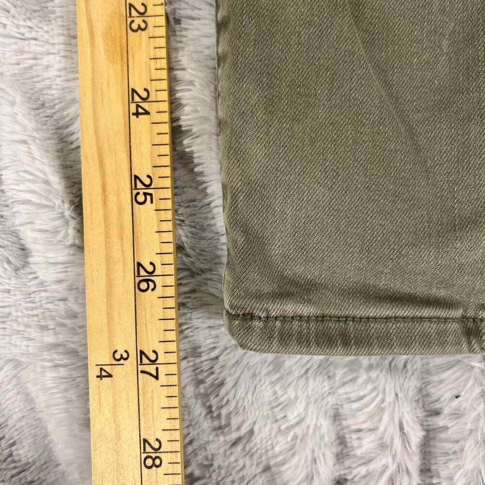 American Eagle Jeans Women 6 Green Jegging Cargo Next Level Stretch Stained - Picture 8 of 11